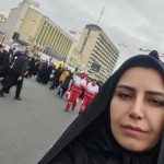 حضور سرپرست فدراسیون ژیمناستیک در راهپیمایی ۲۲ بهمن همراه با جامعه ژیمناستیک