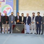 تقدیر از رئیس اسبق فدراسیون ژیمناستیک در حاشیه لیگ ایروبیک